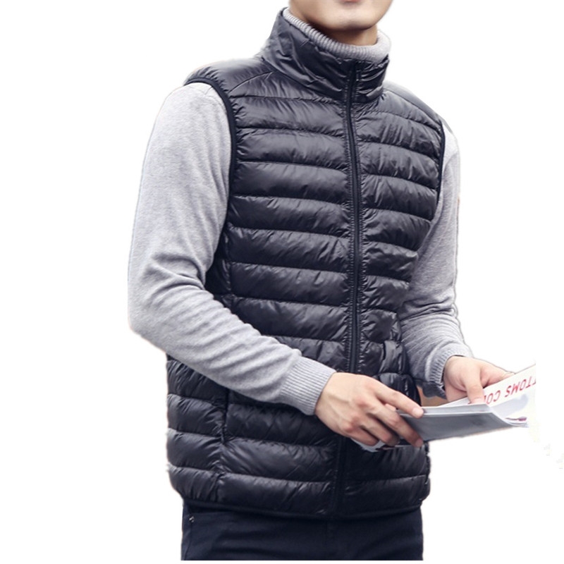 Streetwear Brand Jacket - Men's Sleeveless Puffer Jackets Fashion Brand
