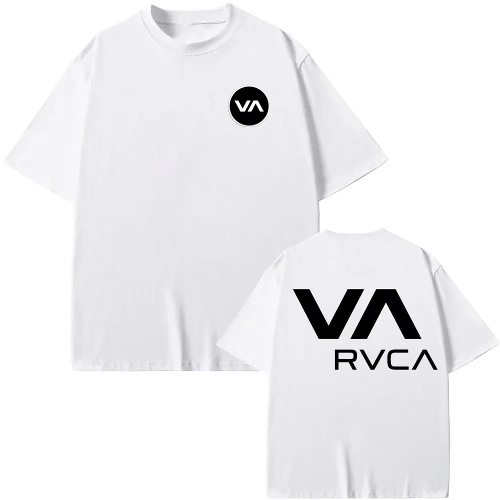 Streetwear Brand For Men - RVCA T Shirt Black Tee Summer