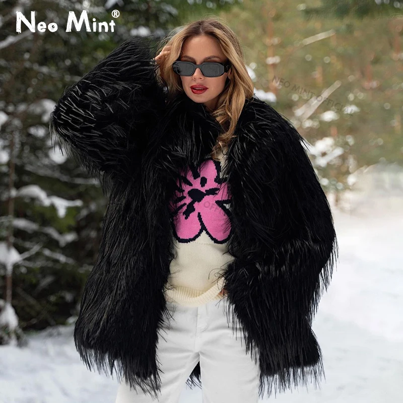 Neo Mint 2024 Winter Furry Fau - Streetwear Brand Jacket 评论和价格