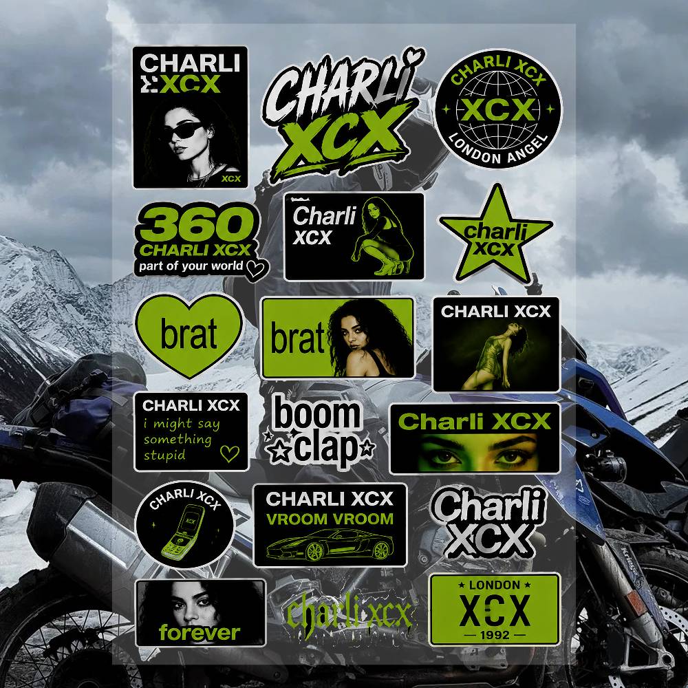 C-Charli XCX Streetwear Brand  - Streetwear Brand Stickers 评论和价格