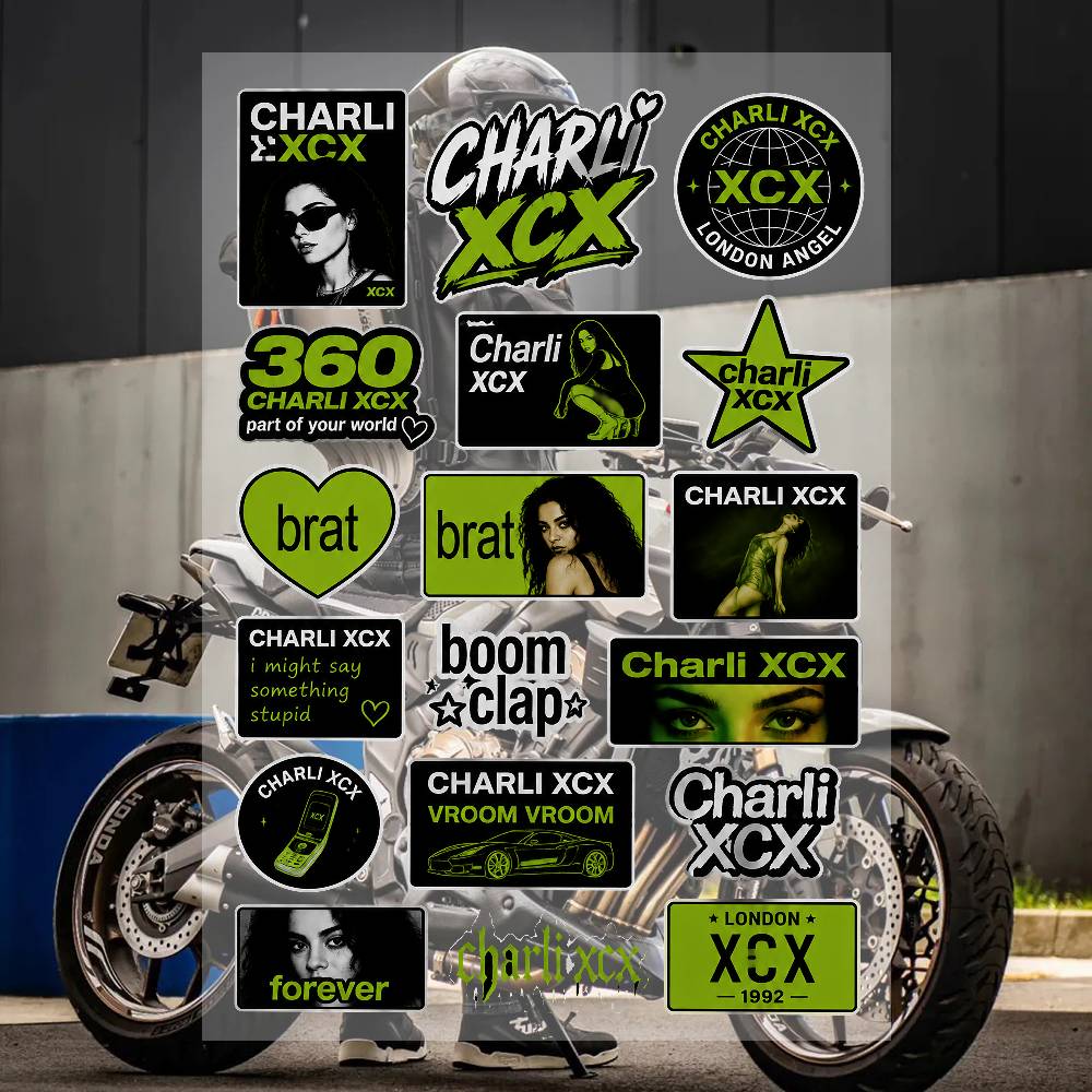 C-Charli XCX Streetwear Brand  - Streetwear Brand Stickers 评论和价格