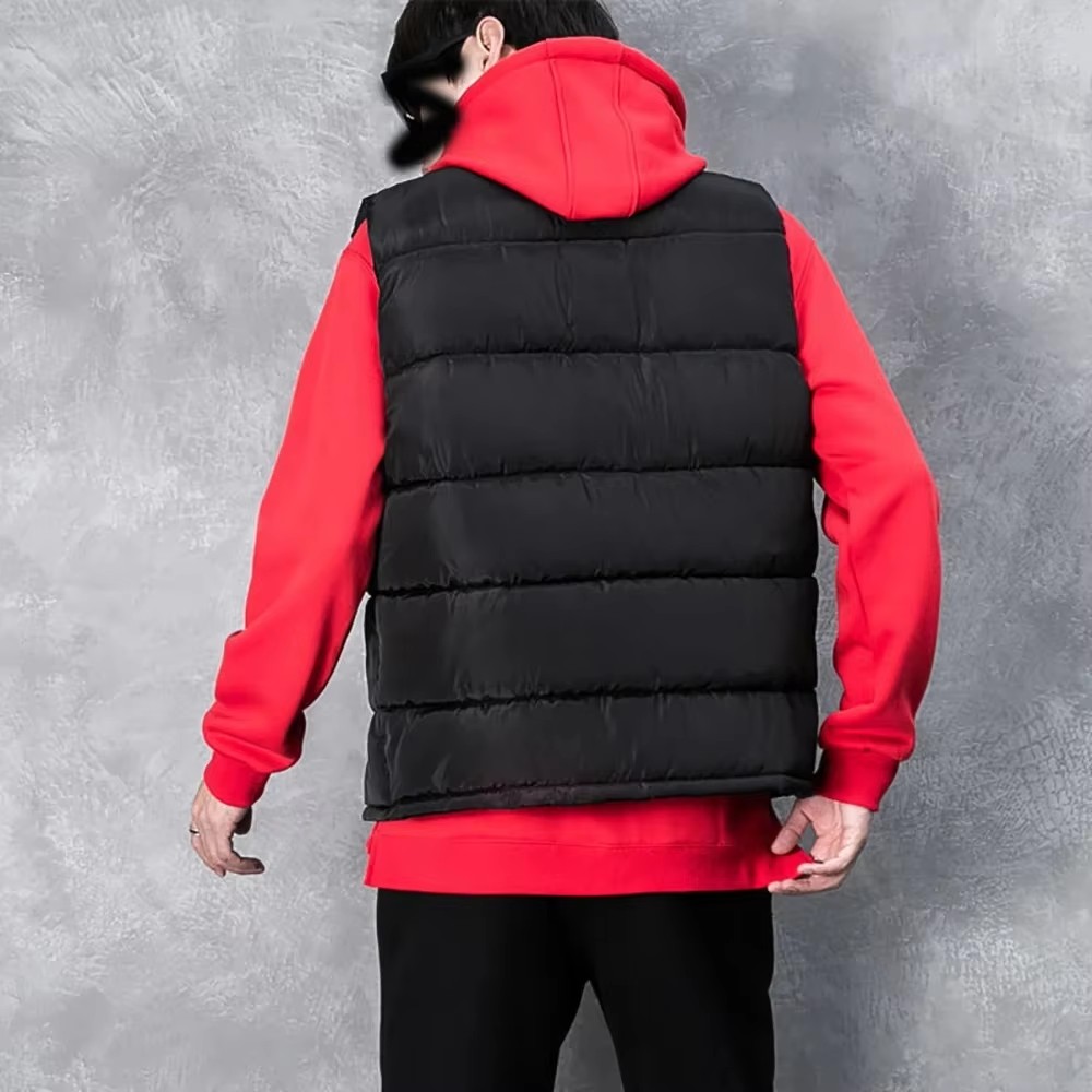 Mens Vest Jacket Warm Sleevele - Streetwear Brand Jacket 评论和价格