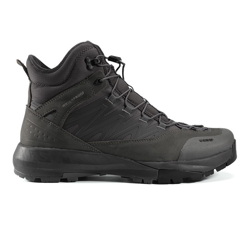 High Top Hiking Leather Shoes  - Streetwear Brand For Men 评论和价格