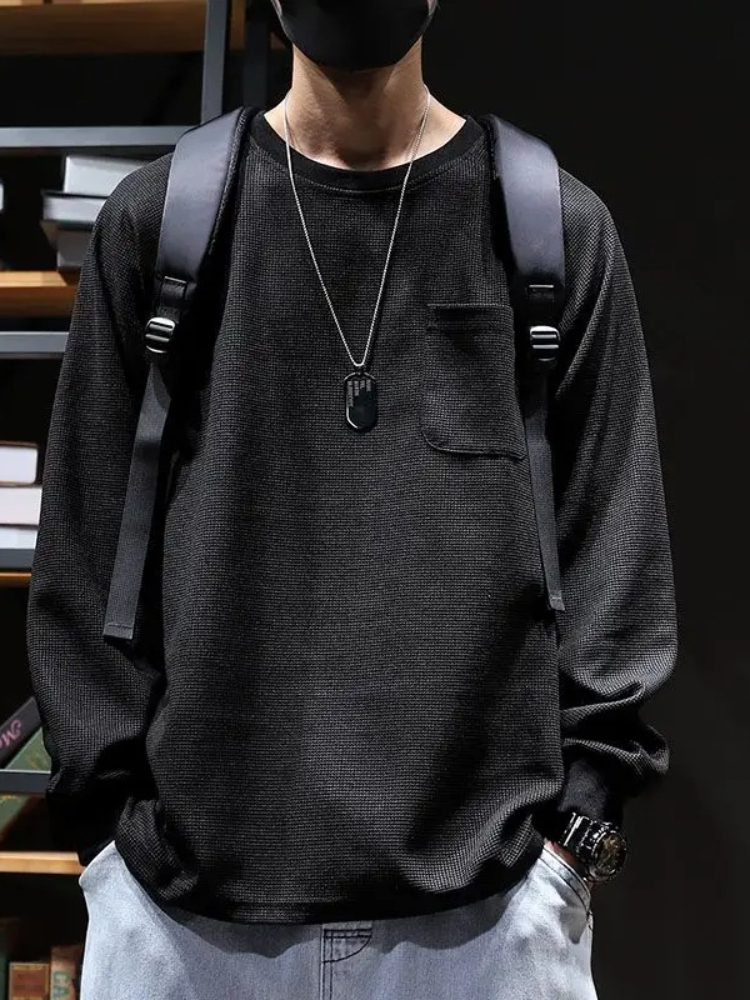 Unicolor Base Layer Sweatshirt - Streetwear Brand Quotes 评论和价格