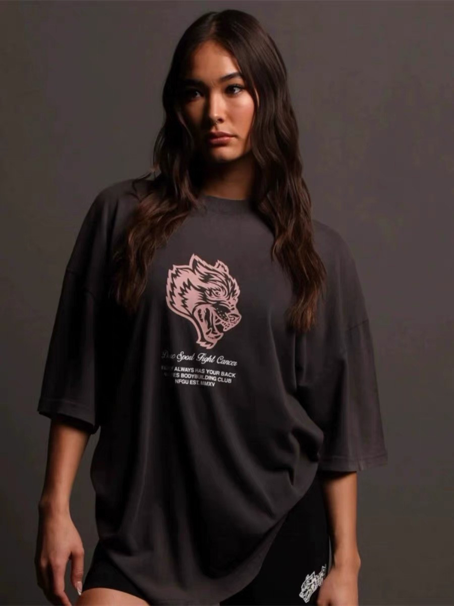 White Classic Wolf Head GYM Fi - Streetwear Gym Brand 评论和价格