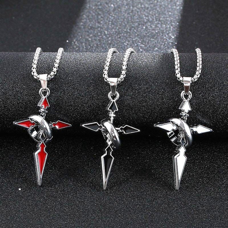 Trendy Brand Cross Pendant Nec - Streetwear Brand Rings 评论和价格