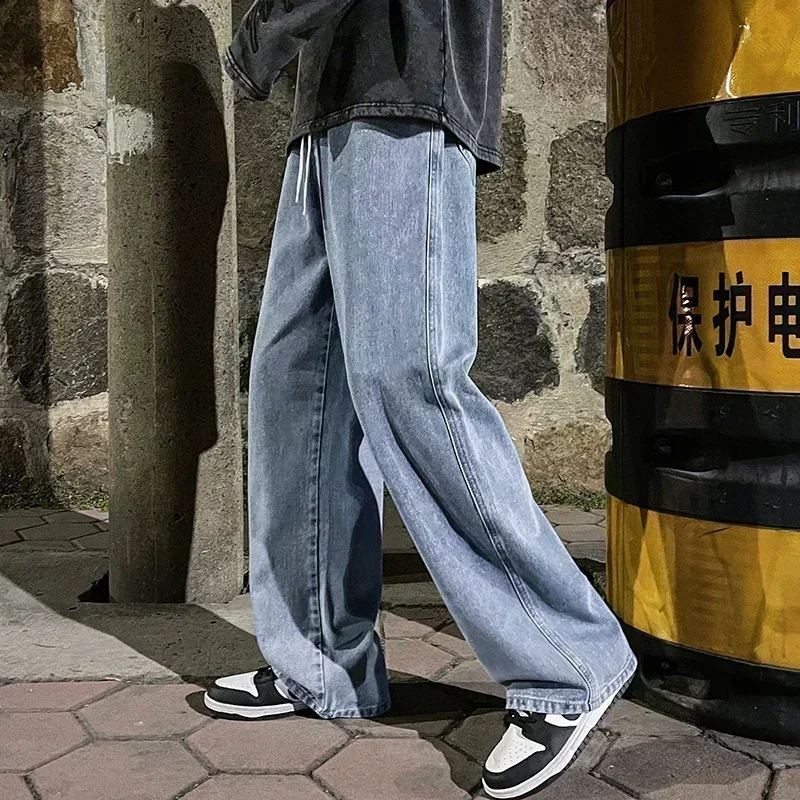 New Streetwear Loose Jeans Men - Streetwear Clothing Brands 评论和价格
