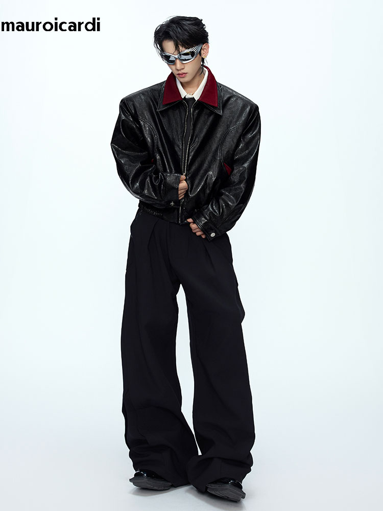 Mauroicardi Spring Autumn Patc - Streetwear Clothing Brands 评论和价格