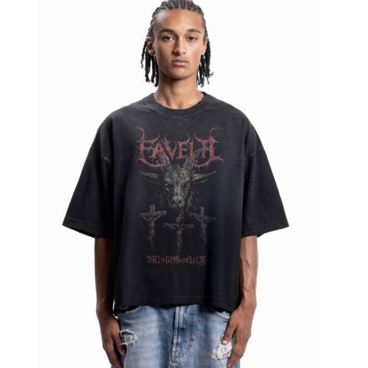 Sacred Heart Metal Font Street - Streetwear Brand Heart 评论和价格
