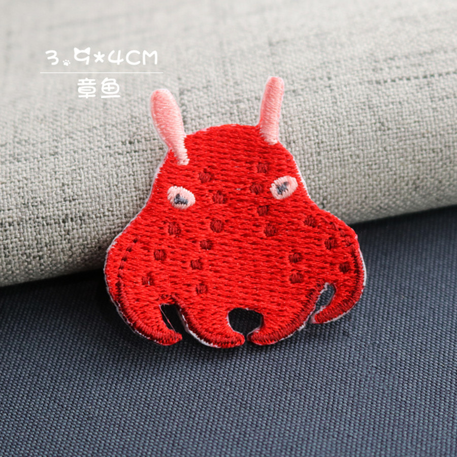1 Pc Embroidered Cute Rare Ani - Streetwear Brand Stickers 评论和价格