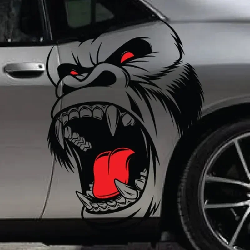 Gorilla King Kong Design Car S - Streetwear Brand Stickers 评论和价格