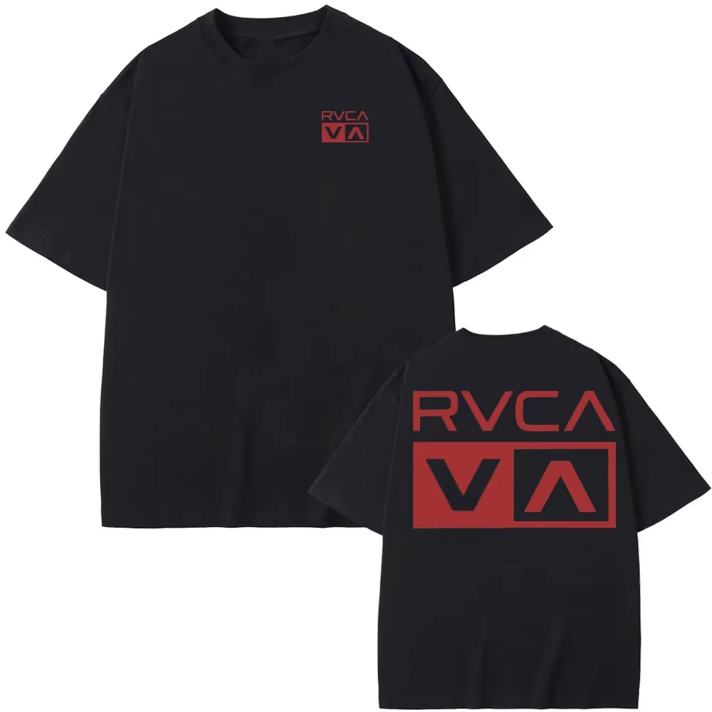 RVCA T Shirt Black Tee Summer  - Streetwear Brand For Men 评论和价格
