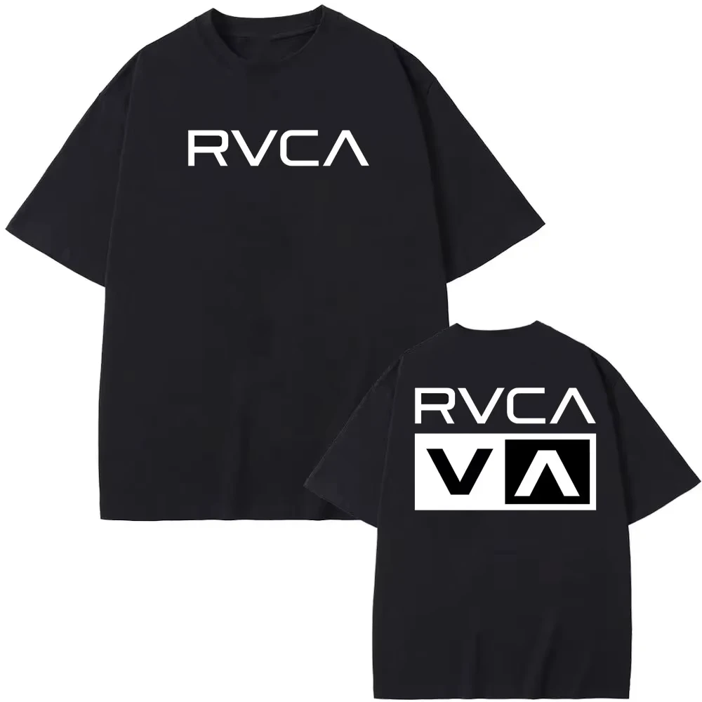RVCA T Shirt Black Tee Summer  - Streetwear Brand For Men 评论和价格
